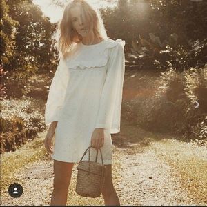 Doen Bronte eyelet mini dress